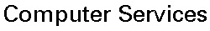 Computer Services